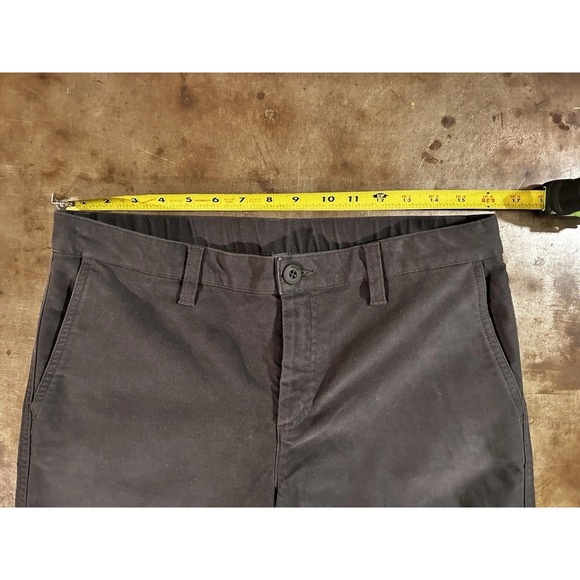 Vuori Telluride Twill Wide Leg Pants Womens Sz Med Dark Gray Comfort (32x31) - Picture 4 of 11